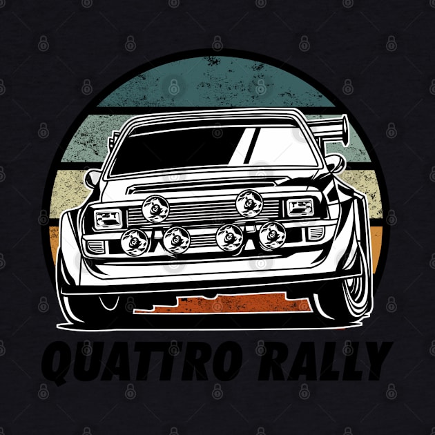 Quattro Rally Car by mirailecs